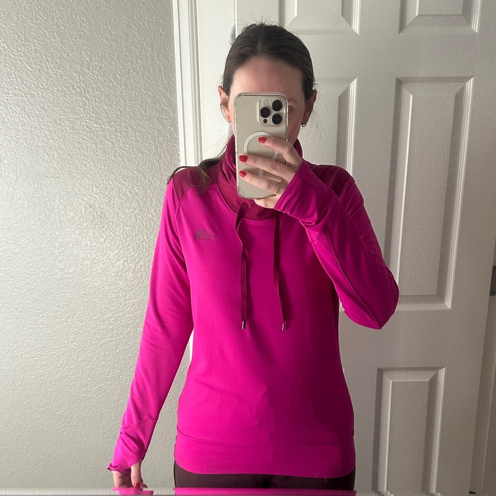 The North Face Women's Fuchsia Hoodie - Picture 1 of 6